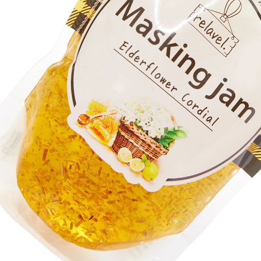 リラベル マスキングジャム エルダーフラワーコーディアル 180ml の画像 1
