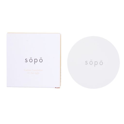 sopo クッションファンデーション 01 フェアライト 15g SPF40 PA+++ の画像 4