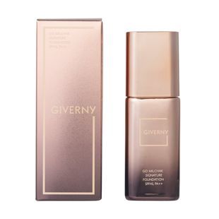 GIVERNY 高密着シグネチャーファンデーション 21 ライトベージュ 30ml SPF45 PA++ の画像 2