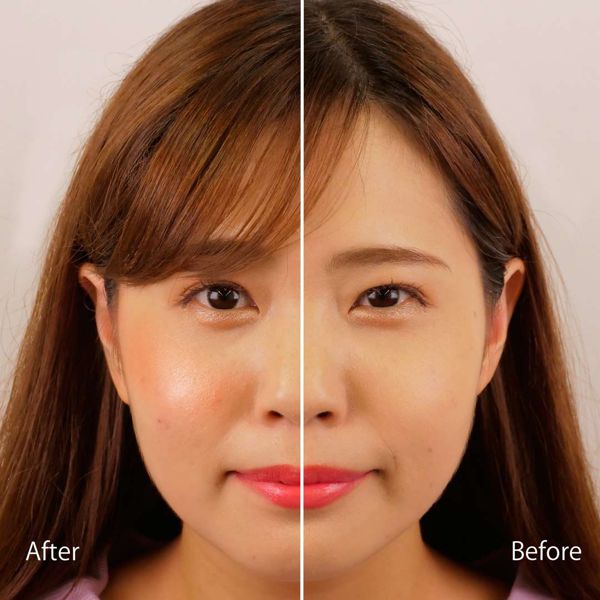 MAKEUP REVOLUTIONのブラッシングハート ピーチキーン 10gに関するメイン画像