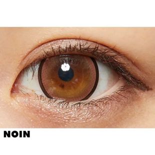 カラーズ カラーズワンデー ナチュラルリングブラウン 10枚 ±0.00 DIA 14.2mm BC 8.7mm の画像 1