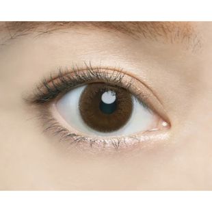 エンジェルカラー バンビシリーズワンデー ヴィンテージヌード 10枚 ±0.00 DIA 14.2mm BC 8.5mm の画像 2