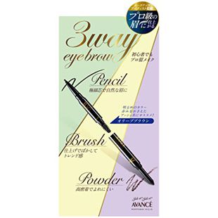 アヴァンセ ジョリ・エ ジョリ・エ 3wayアイブロウ オリーブブラウン 20g の画像 0