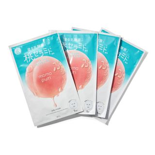 ももぷり 潤いぷるジュレマスク 4枚入りの画像