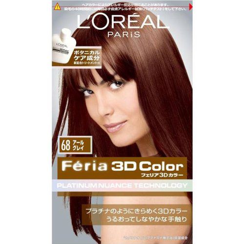 ロレアル パリ ロレアル パリ Loreal Paris フェリア 3dカラー 68 アールグレイの通販 使用感 口コミ付 Noin ノイン