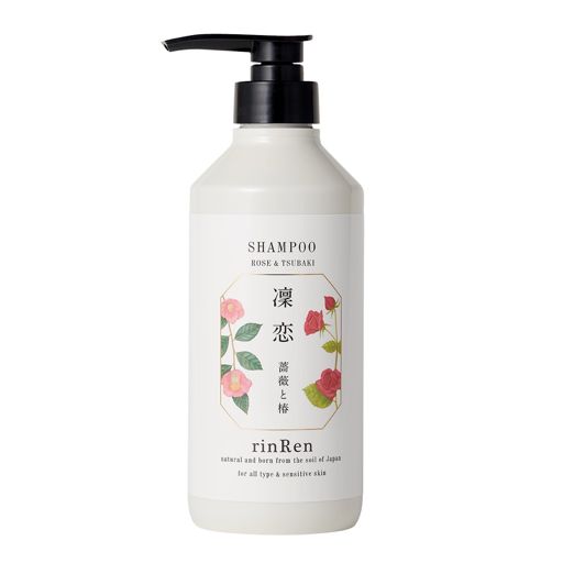 リンレン シャンプー ローズ&ツバキ 520ml の画像 0