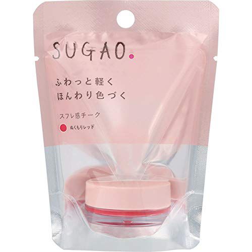 SUGAOのスフレ感チーク ぬくもりレッド 4.8gに関するメイン画像