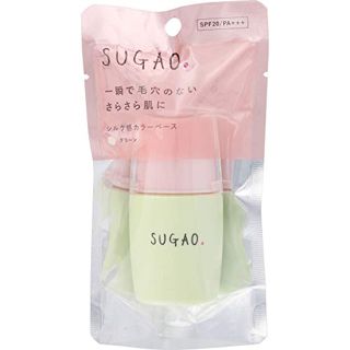 SUGAO シルク感カラーベース グリーン 20ml SPF20 PA+++の画像
