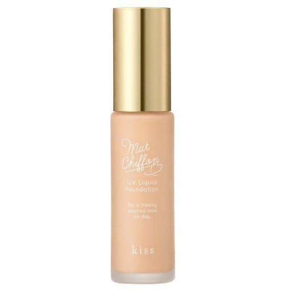 キスのキス kiss マットシフォン UVリキッドファンデ SPF25 PA++ 04 ベージュオークル 30gに関するメイン画像