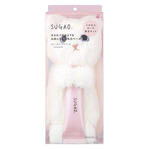 SUGAO(スガオ) スノーホイップクリーム ピンクホワイト シロネコキット ピンクホワイト 25g