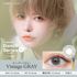 エンジェルカラー バンビシリーズワンデー ヴィンテージグレー 10枚 ±0.00 DIA 14.2mm BC 8.5mm の画像 1
