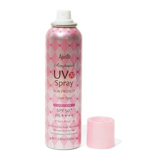 アジャステ エアリータッチUVスプレー プリズムフルールの香り 100g【ミニサイズ】 SPF50+ PA+++ の画像 0