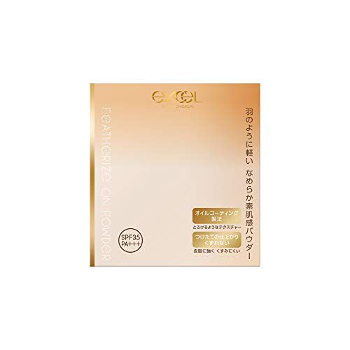 エクセル excel フェザライズオン パウダー SPF35 PA+++ リフィル FO04 ピュアオークル30 10gのバリエーション1