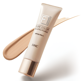 DHC ミネラルウォータリーファンデーション ピュアカラー F1 01 ナチュラルオークル 30g SPF22 PA++の画像