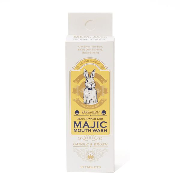 MAGIC GARGLEのマジックマウスウォッシュ レモン風味 18錠に関する画像1
