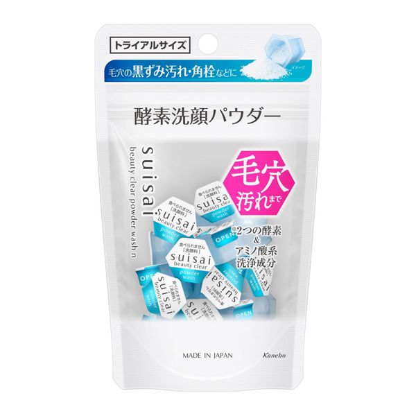 Suisai スイサイ ビューティクリア パウダーウォッシュn トライアル 6gの通販 使用感 口コミ付 Noin ノイン