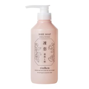 リンレン ボディソープ ローズ&ツバキ 400ml の画像 0