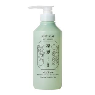 リンレン ボディソープ ミント&レモン 400ml の画像 0