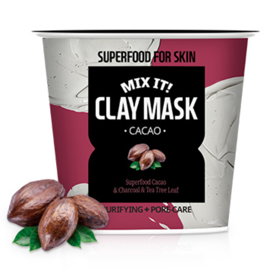 FARMSKIN SUPERFOOD FOR SKIN MIX IT! CLAY MASK #CACAOのバリエーション3