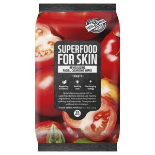 FARMSKIN スーパーフードフォ－スキン リヴァイタライジングクレンジングワイプス トマト 25枚の画像