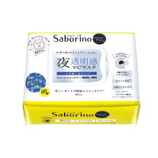 サボリーノ オトナプラス 夜用チャージフルマスク ホワイト 32枚入り(309ml) の画像 0