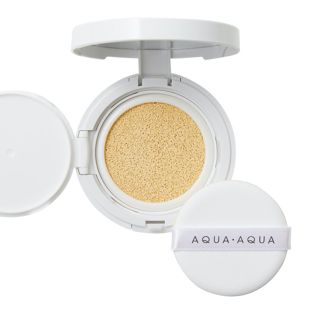 アクア・アクア オーガニッククッションコンパクト カラーベース イエロー(黄ぐすみ・色ムラ調整) 9g SPF13 PA++ の画像 0