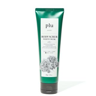 plu ボディスクラブ ホワイトムスク 200gの画像