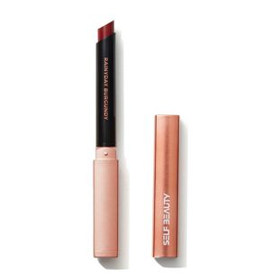 SELF BEAUTY ビューティチュードシアマットリップ スティックカラー 205 レイニーデイ バーガンディ 0.9g の画像 0