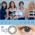 CRUUM クルーム ワンデー アッシュ 10枚 ±0.00 DIA 14.5mm BC 8.6mm の画像 1