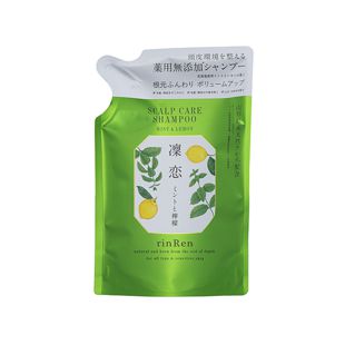 リンレン シャンプー ミント&レモン <医薬部外品> 300ml【つめかえ】 の画像 0