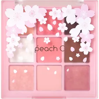 Peach C アイシャドウパレット ブロッサムエディション #シャインピンク 10gの画像