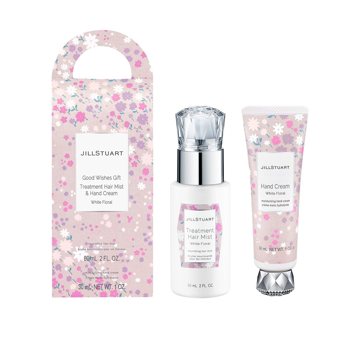 グッドウィッシーズギフト トリートメント ヘアミスト & ハンドクリーム ホワイトフローラル 【限定品】 60ml+30gのサムネイル