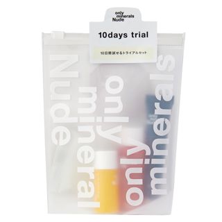 オンリーミネラル Nude スキンケア トライアルセット 10g+10ml+20ml+10g+2回分の画像
