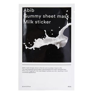Abib ガム シートマスク ミルク 30ml の画像 0