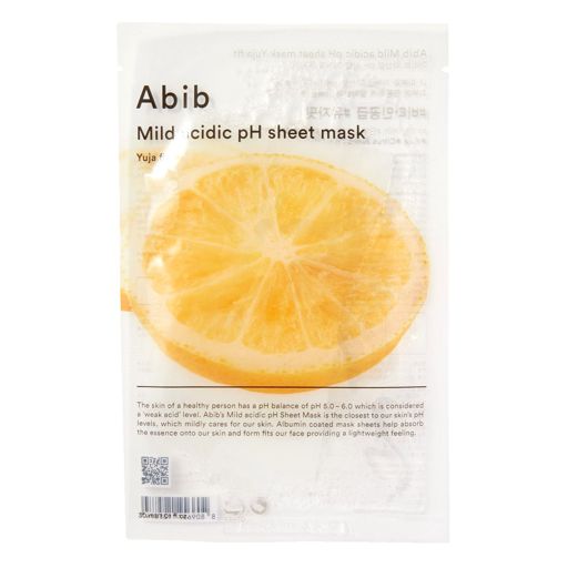 Abib マイルド アシディック pH シートマスク ゆず 30ml の画像 0