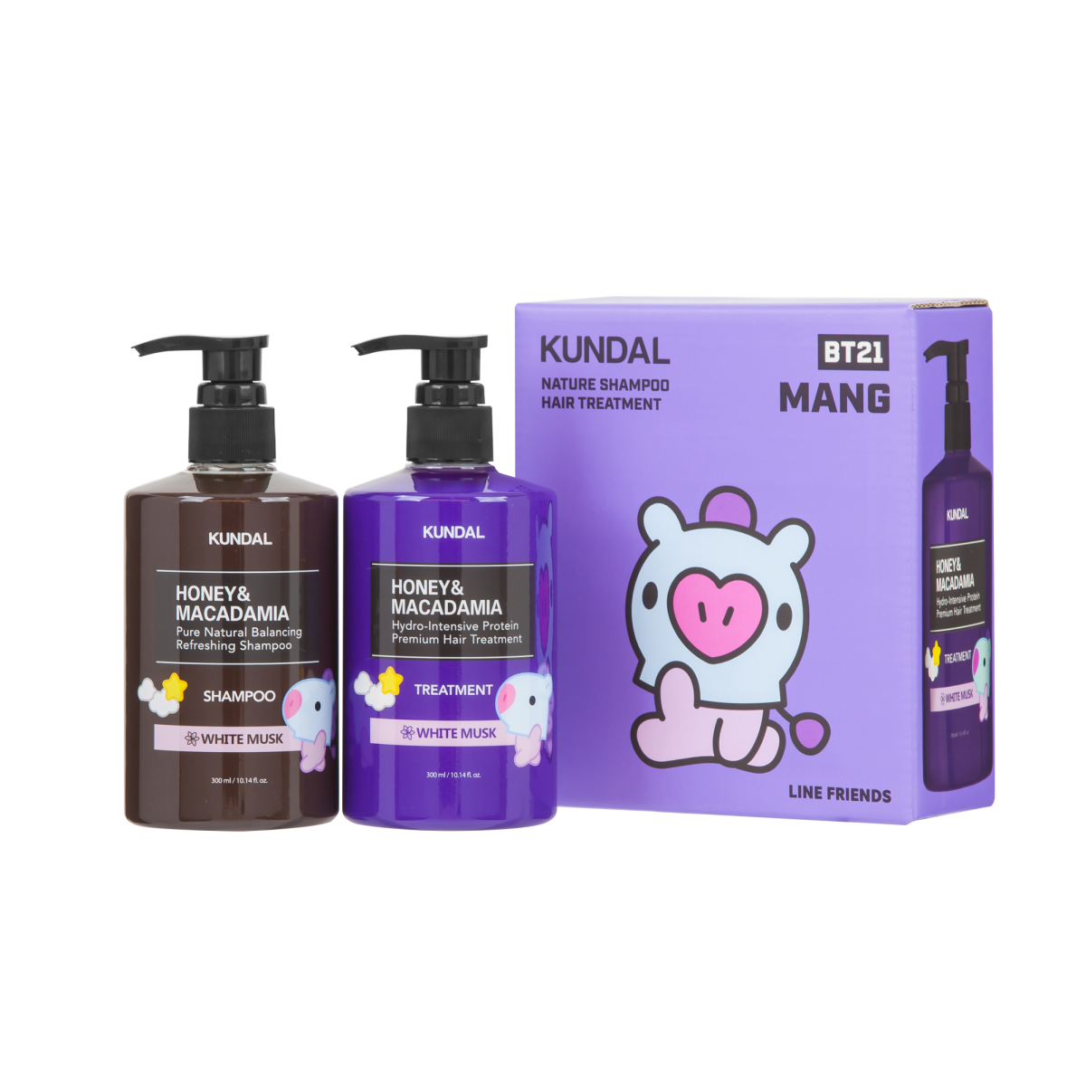 クンダル シャンプー＆ヘアートリートメント BT21 MANG - シャンプー