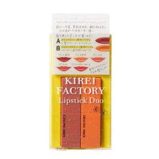 KIREI FACTORY リップスティックデュオ 3g×2 の画像 0