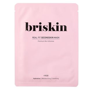 BRISKIN リアルフィット セカンドスキン マスク ピンク 28g×1枚 の画像 0