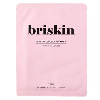 BRISKIN リアルフィット セカンドスキン マスク ピンク 28g×1枚の画像
