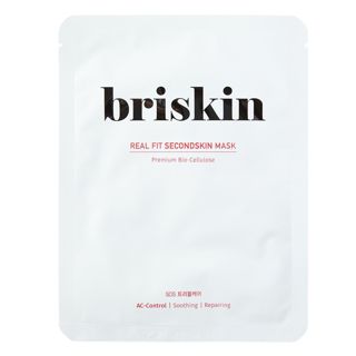 BRISKIN リアルフィット セカンドスキン マスク ホワイト 28g×1枚の画像