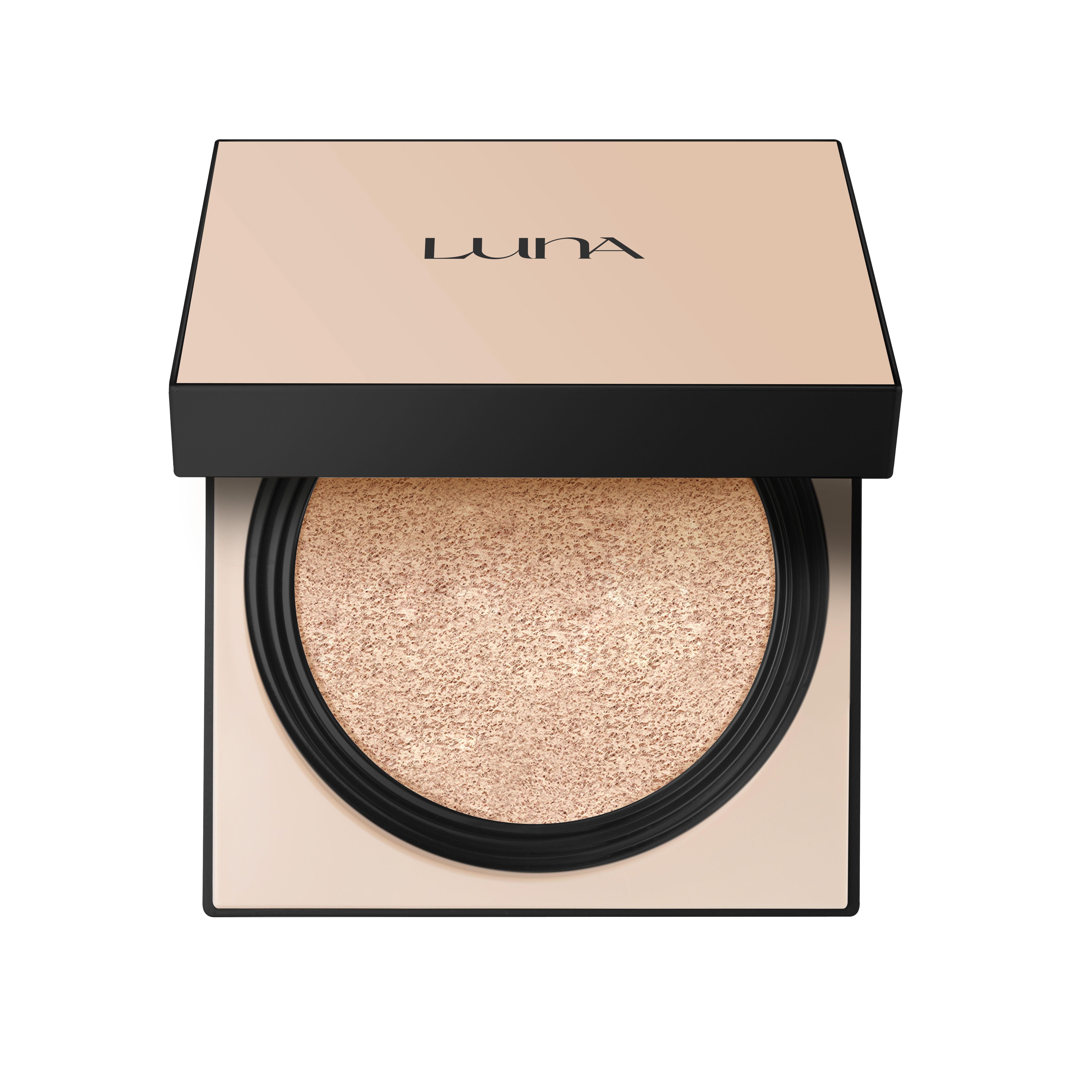 LUNA Long Lasting Conceal-fixing Cushion SPF50+/PA++++ (no.21-cool ivory) 12g*2のバリエーション1
