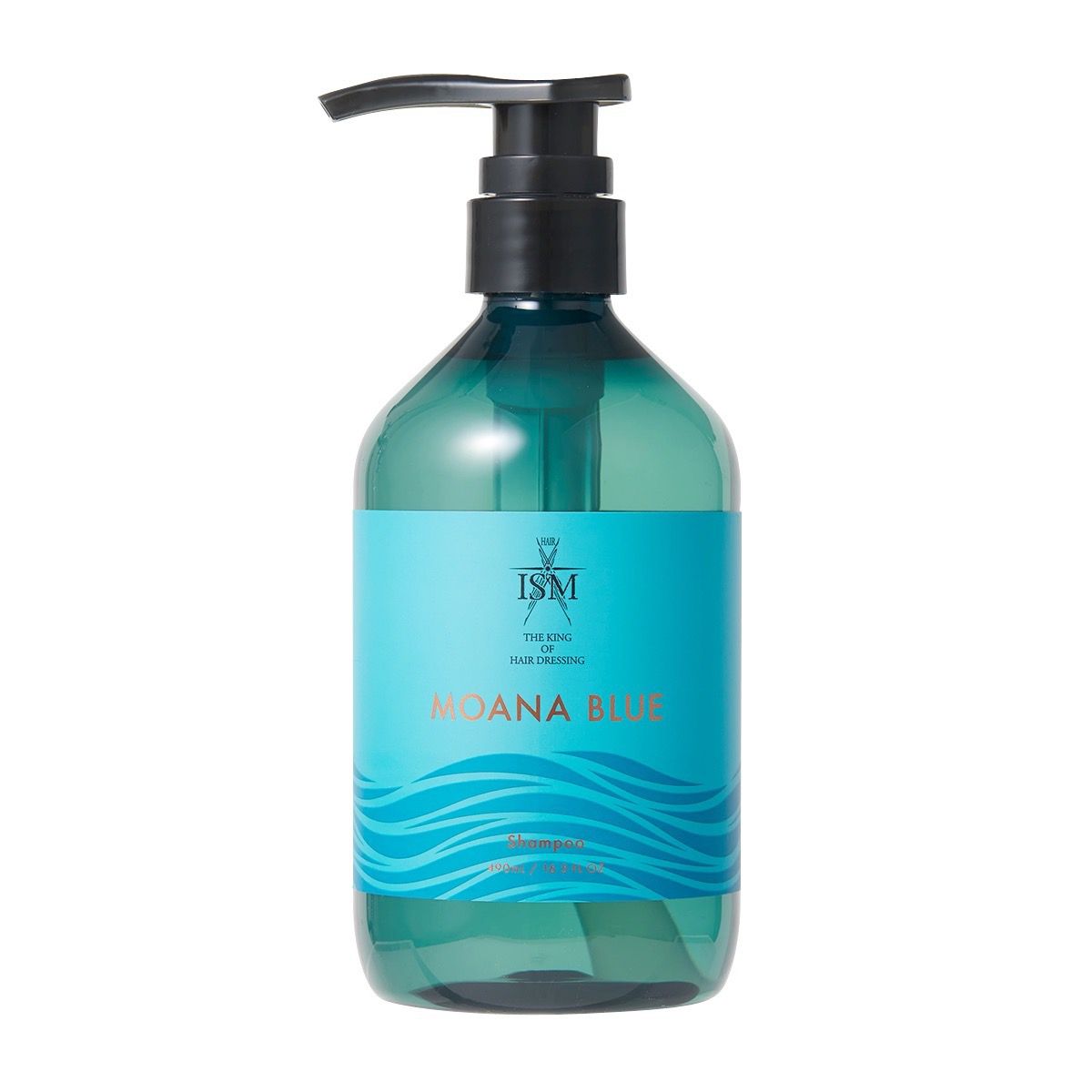 ISM シャンプー モアナブルー 490ml