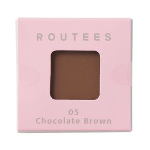 ROUTEES アイシャドウ 05 チョコレートブラウン 1.7g の画像 0