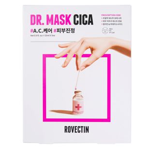 ROVECTIN DR.MASK CICA ワンショットマスク 25ml×5枚入り の画像 0