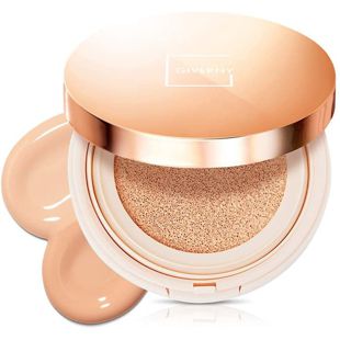 GIVERNY 密着カバークッションファンデ 21 ライトベージュ 12g×2 SPF50+ PA+++ の画像 0