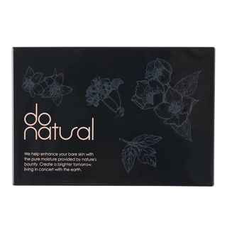 do natural パウダー コンパクト ケース BK02 ブラックの画像