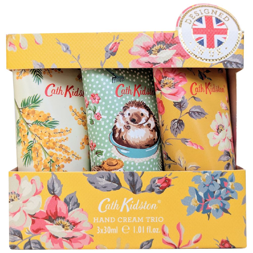 cath kidston ハンドクリームトリオ キャット＆フラワー 3×30ml