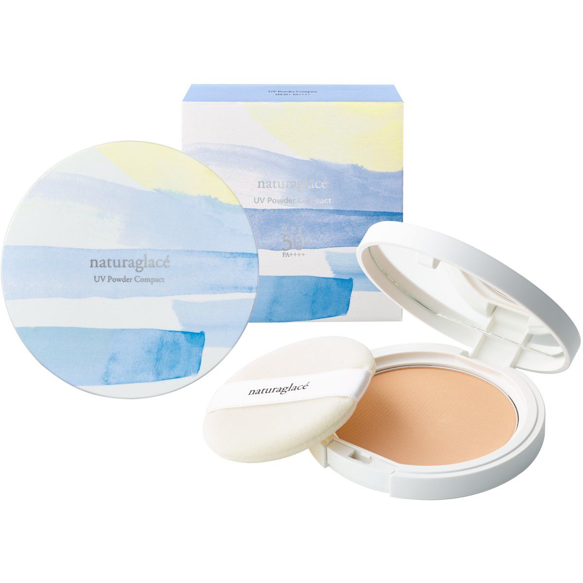 ナチュラグラッセ UVパウダー コンパクト N 2023【限定デザイン】【パフ付き】 12g SPF50+ PA++++のサムネイル
