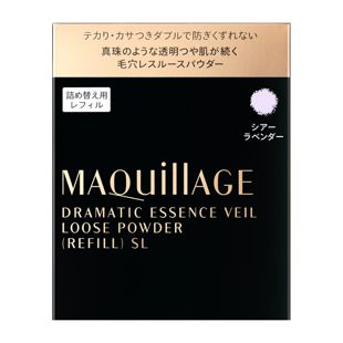 マキアージュ ドラマティックエッセンスヴェール ルースパウダー シアーラベンダー 8g【レフィル】 の画像 0