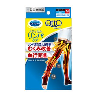 メディキュット メディキュット メディカル ロング M ブラック 1足の画像